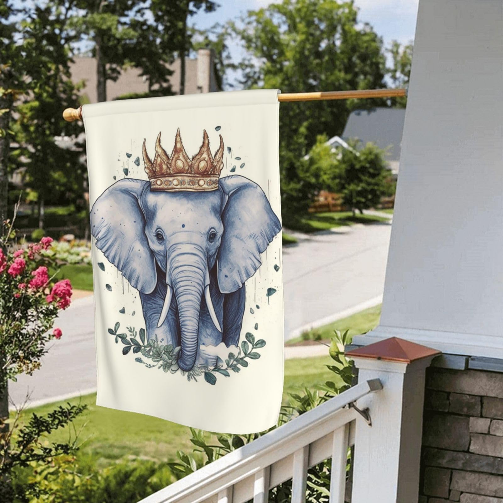 FLAGSTUFF ELEPHANT LOGO ロンT comfortcolorblue_982x791.png?v